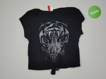 gucci the north face t shirty: H&M Divided, T-shirt damski, rozmiar M — 2