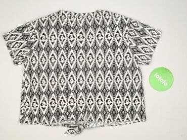 bluzki z wiązaniem pod szyją z wiskozy: Bluzka damska, rozmiar L — 3