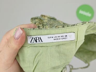 zielona koszulka zara: Zara, Top damski, rozmiar M — 5