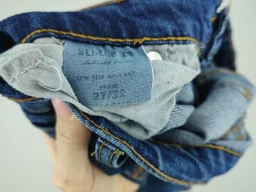 legginsy woskowane push up: Jeansy damskie, rozmiar S — 5