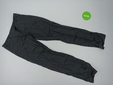 c a spodnie canda: Material trousers for women, size L (EU 40) — 2
