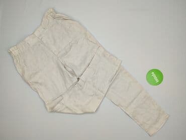 Women: Material trousers for women, M — 2