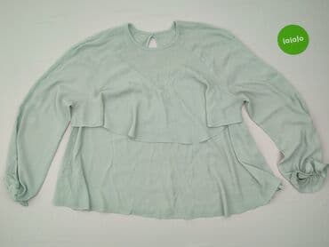 bluzka kolor miętowy: Women's blouse, size 4XL — 2