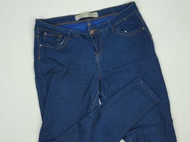 wide leg jeans: Jeansy damskie, rozmiar M — 1