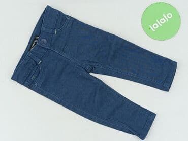 kombinezon zimowy dla niemowlaka allegro: Denim pants, Inextenso, 1-3 months, condition - Perfect — 2