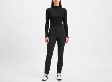 shein czarne bluzki: Shein, Golf damski, rozmiar S — 6