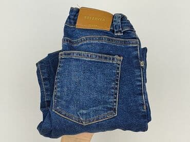 czerwone bluzki reserved: Spodnie jeansowe, Reserved, 11 lat, 146, stan - Bardzo dobry — 6