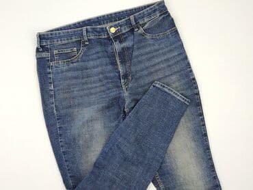 legginsy krotkie hm: H&M, Jeansy damskie, rozmiar L — 1