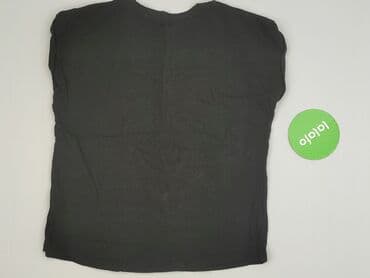 czarne t shirty damskie w serek: Sinsay, T-shirt damski, rozmiar XS — 3