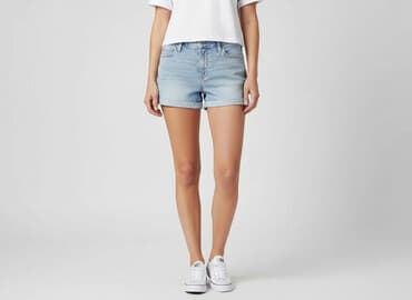 krótkie spodenki dla 12 latki: Hollister, Szorty damskie, rozmiar S — 6