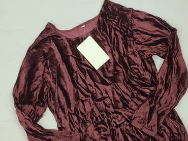srebrna bluzka sylwestrowa: Velvet, Koszula damska, rozmiar M — 1