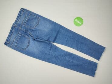 spodnie biale hm: Spodnie jeansowe, Next, 15 lat, 170, stan - Bardzo dobry — 3