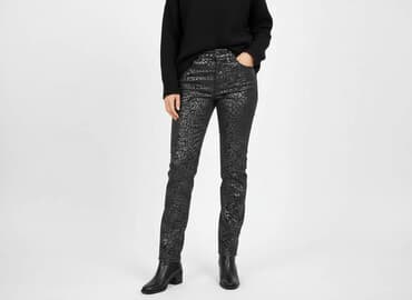 pantalony majtki: UP2, Spodnie materiałowe damskie, rozmiar XL — 6