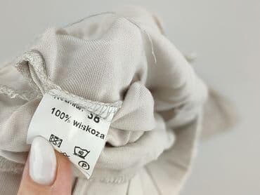 szerokie spodnie new yorker: Spodnie materiałowe damskie, rozmiar M — 5