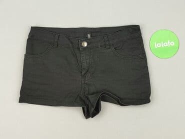 hm krótkie spodenki czarne: Divided, Szorty damskie, rozmiar M — 2