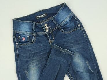 spodnie hello kitty piżama czarne: Jeans for women, size XS (EU 34) — 1
