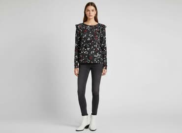 srebrne bluzki wieczorowe: Rich & Royal, Bluzka damska, rozmiar XS — 6