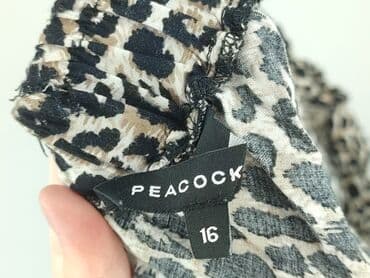 spódnice w zwierzęce wzory: Peacocks, Spódnica damska, rozmiar 2XL — 4