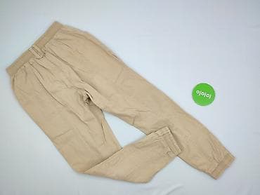 joggery khaki: Denim, Spodnie materiałowe damskie, rozmiar M — 3