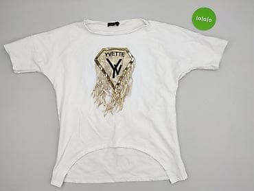 bluza ysl: Yvette, T-shirt damski, rozmiar 8XL — 2