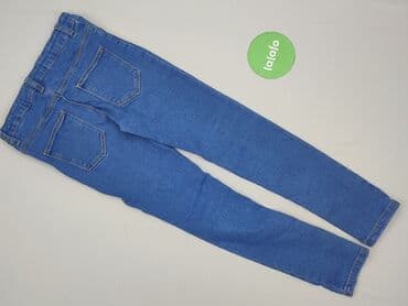 legginsy fluid: Spodnie jeansowe, DenimCo, 10 lat, 134/140, stan - Bardzo dobry — 3