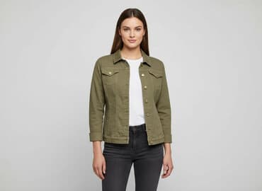 reserved kurtka jeansowa damska: Nina Leonard, Kurtka jeansowa damska, rozmiar M — 7