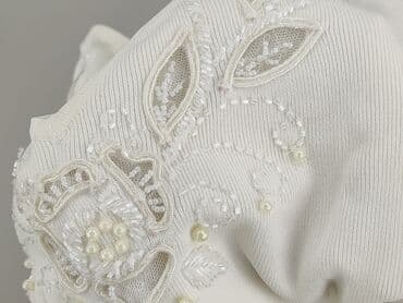 bluzki ecru eleganckie: Bluzka damska, S — 6