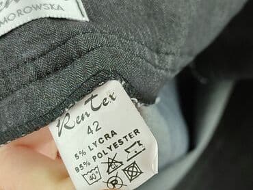 dawniej spodnie do konnej jazdy: Spodnie materiałowe damskie, rozmiar XL — 5