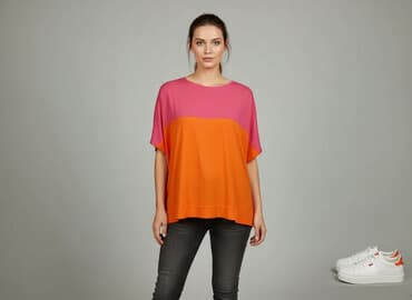 bluzki nietoperz plus size: Colours of the World, Bluzka damska, rozmiar M — 6