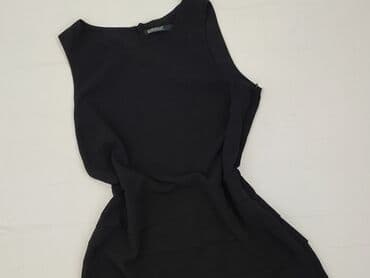 sukienki z gipiury dla puszystych: Silver, Women`s dress, size S (EU 36) — 1