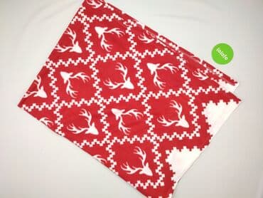 molton czapka: Koc 170 x 130, kolor - Czerwony, stan - Bardzo dobry — 4