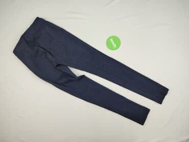 legginsy granatowe damskie: H&M, Legginsy Eleganckie damskie, rozmiar S — 3