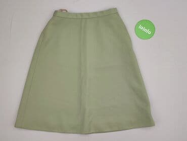 spódnice zielone plisowane: Women`s skirt, size S — 3