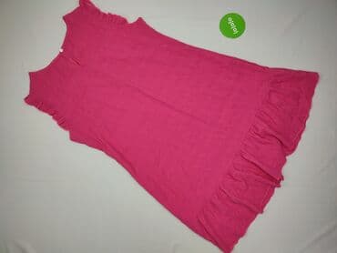 różowa sukienka z długim rękawem: Sukienka damska, rozmiar 2XL — 3