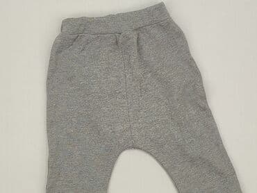 czarne spodnie woskowane: Leggings, 1-3 months, condition - Very good — 1
