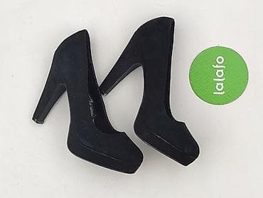 czarne converse na platformie: New Look, Półbuty damskie, rozmiar 38.5 — 2