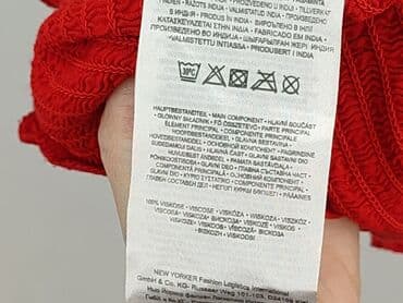 czerwony top stradivarius: New Yorker, Top damski, rozmiar XS — 5