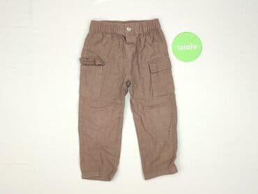 czekoladowe spodnie woskowane: Jeans, So cute, 2-3 years, 98, condition - Very good — 2