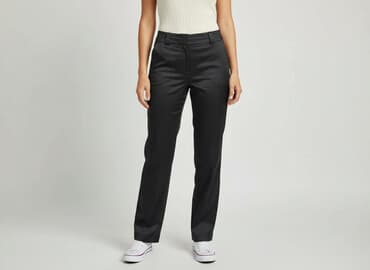 buty zimowe lata 80: Spodnie materiałowe damskie, rozmiar S — 6