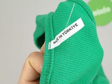 bluzki prążkowane białe: Top damski, rozmiar S — 4