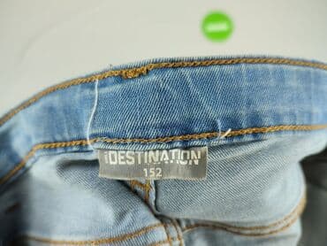 jeansy malwiny: Spodnie jeansowe, Destination, 12 lat, 152, stan - Bardzo dobry — 4