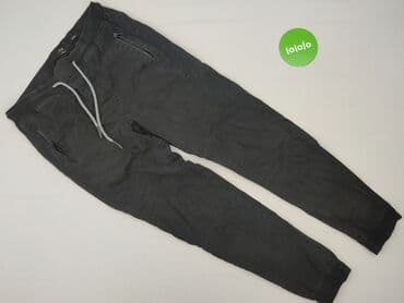 spodnie dresowe z obniżonym krokiem męskie: House of Denim, Tracksuit bottoms for men, size S — 2