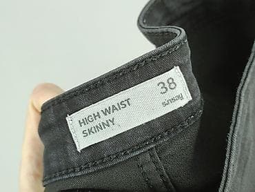 black jeans: Sinsay, Jeansy damskie, rozmiar M — 4