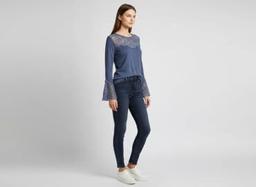 ażurowa bluzka sinsay: Sinsay, Bluzka damska, rozmiar XS — 6