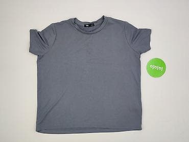 bluzki czarne basic: Sinsay, T-shirt damski, rozmiar L — 2