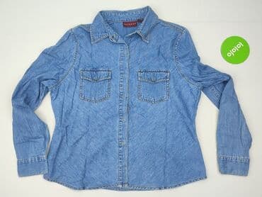 dzinsowa koszula: Koszula damska, 2XL — 2