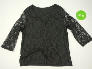 czarna bluzka koronkowa zara: Bluzka damska, rozmiar M — 2
