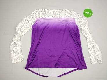 bluzki nietoperz plus size: Bluzka damska, rozmiar 5XL — 3