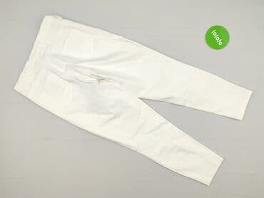 dżinsy z dziurami: Material trousers for women, size S (EU 36) — 3