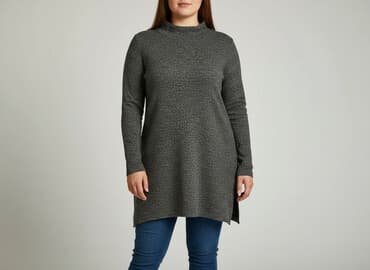 bluzki z golfem: Tunika damska, rozmiar XL — 7